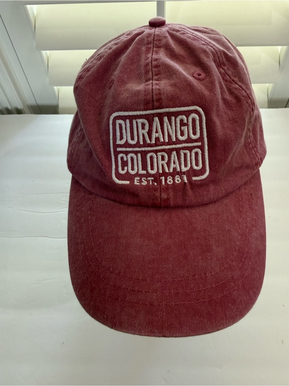Durango Colorado Hat Mountain Ski Logo Hiking Strap Back Baseball Adjustable Cap